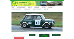 Desktop Screenshot of bordermotorclub.co.uk